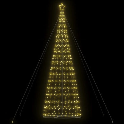 Led Vánoční Stromek 200 Studených Bílých Led Diod