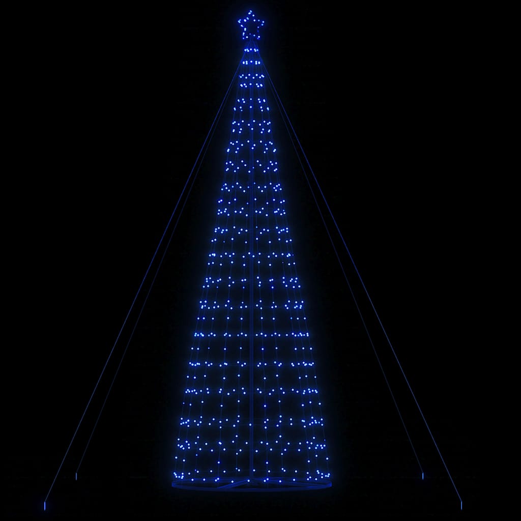Led Vánoční Stromek 200 Studených Bílých Led Diod