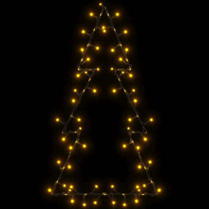 Vánoční Osvětlení Vánoční Stromek Silueta 80 Led Teplá Bílá