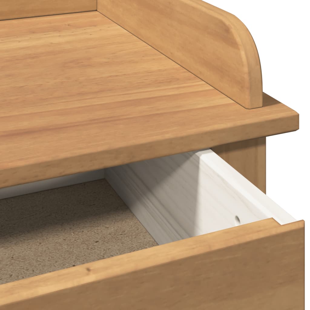 Skříňka Na Víno Panama 57 X 40 X 111,5 Cm Masivní Borové Dřevo