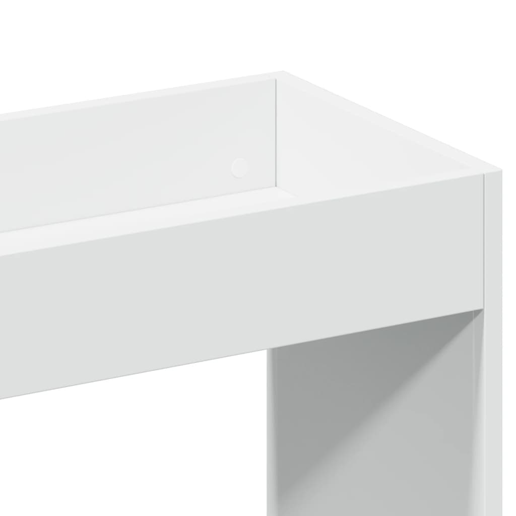 Skříň Highboard 63 X 33 X Kompozitní Dřevo Bílá