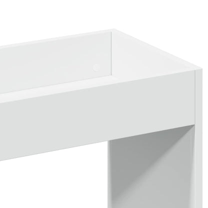 Skříň Highboard 63 X 33 X Kompozitní Dřevo Bílá