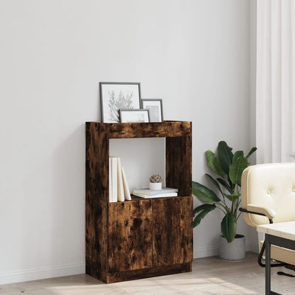 Skříň Highboard 63 X 33 X Kompozitní Dřevo Kouřový Dub