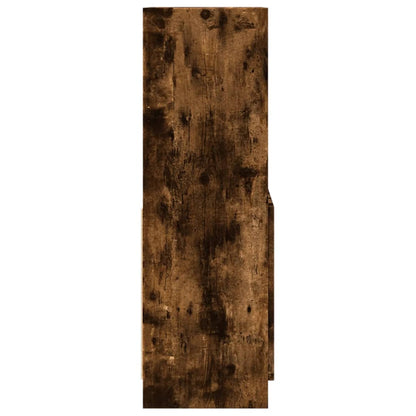 Skříň Highboard 63 X 33 X Kompozitní Dřevo Kouřový Dub