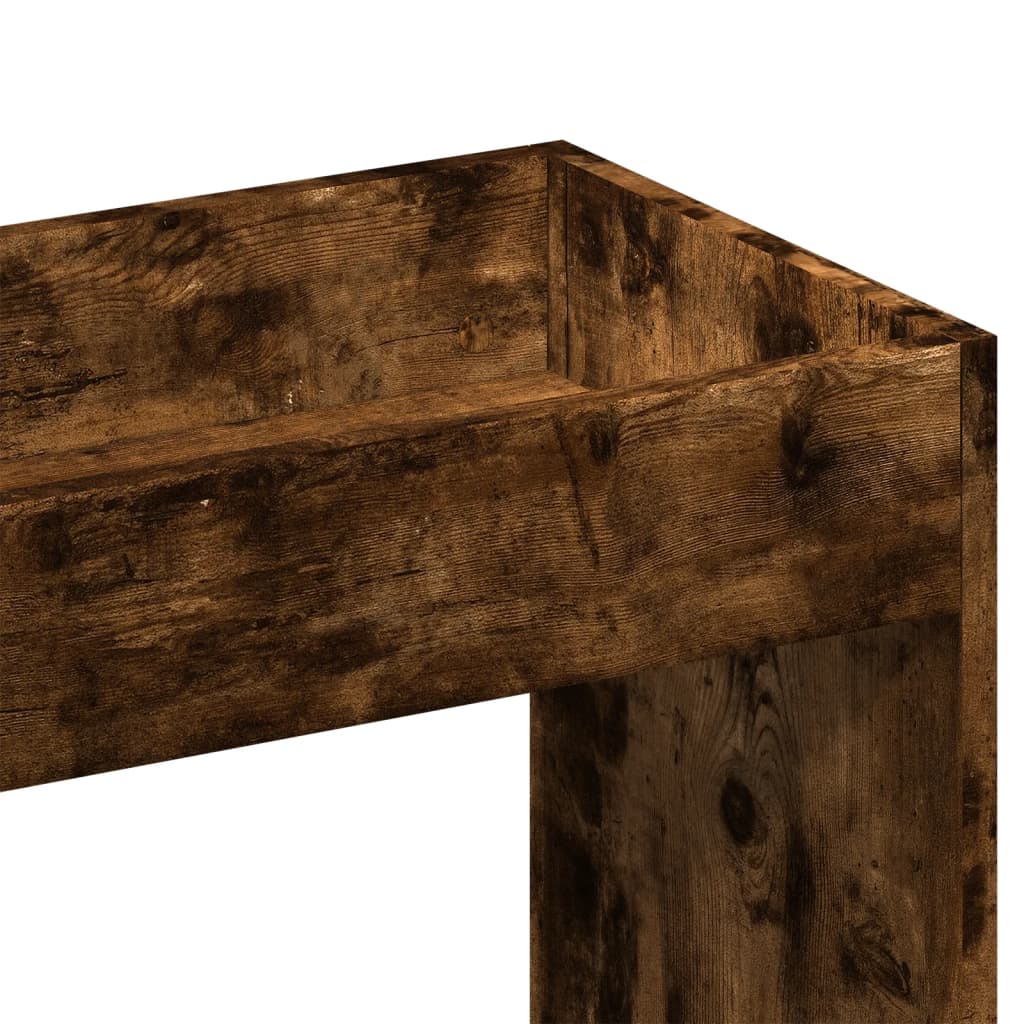 Skříň Highboard 63 X 33 X Kompozitní Dřevo Kouřový Dub