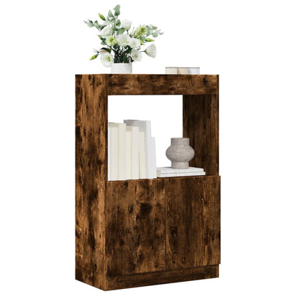 Skříň Highboard 63 X 33 X Kompozitní Dřevo Kouřový Dub