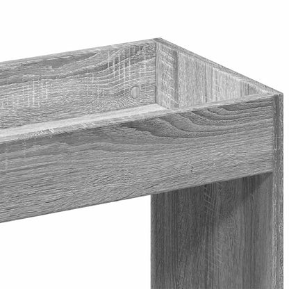 Skříň Highboard Šedá Sonoma 63 X 33 X Kompozitní Dřevo Šedá Sonoma