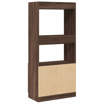 Skříň Highboard 63 X 33 X Kompozitní Dřevo Hnědý Dub