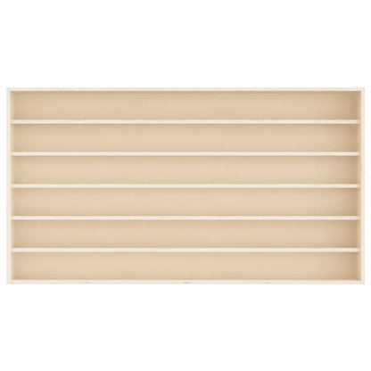 Dřevěná Sběratelská Vitrína Se 6 Policemi 100X8,5X55 Cm