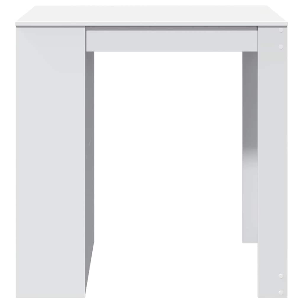 Barový Stůl Bílý 102 X 70 X 103,5 Cm Kompozitní Dřevo
