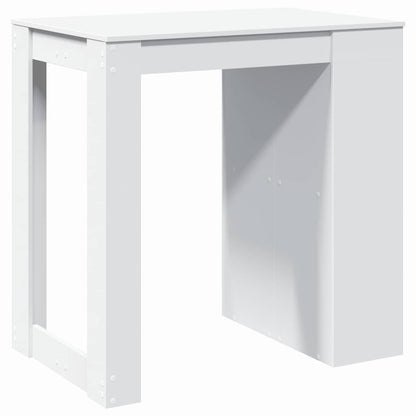 Barový Stůl Bílý 102 X 70 X 103,5 Cm Kompozitní Dřevo