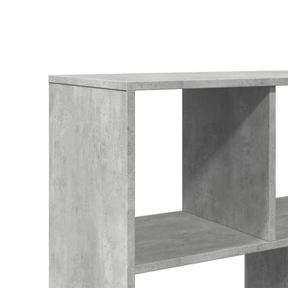 Knihovna Betonově Šedá 100 X 33 X 156,5 Cm Kompozitní Dřevo
