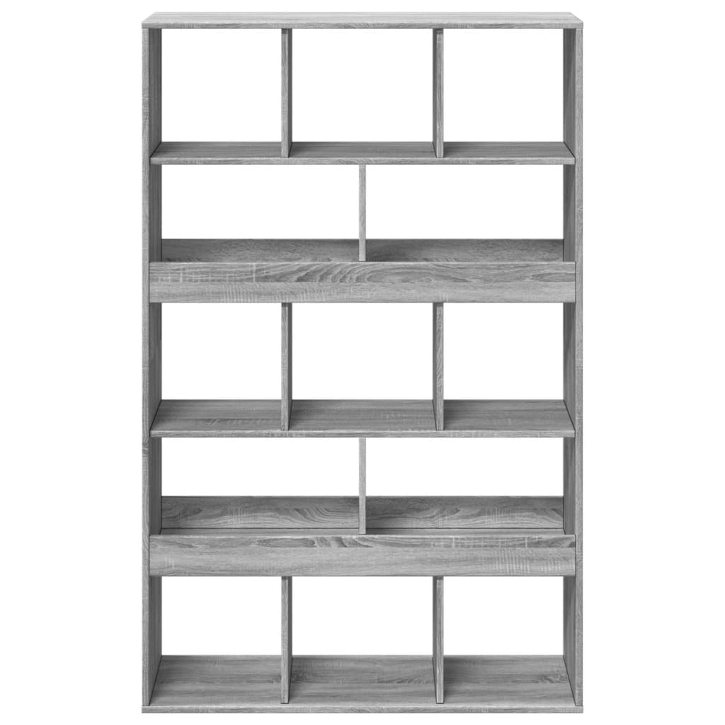 Knihovna Šedá Sonoma 100 X 33 X 156,5 Cm Kompozitní Dřevo
