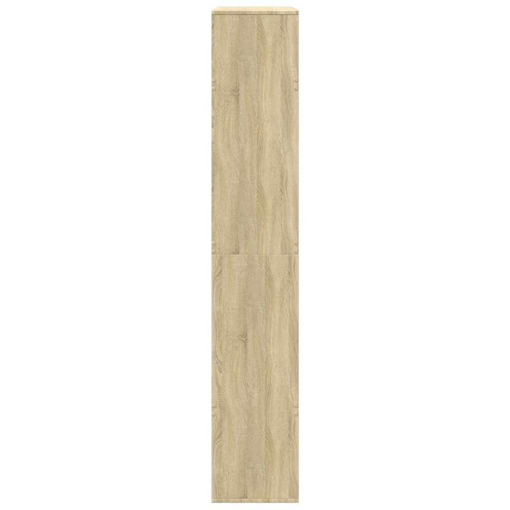 Knihovna Dub Sonoma 100 X 33 X 187,5 Cm Kompozitní Dřevo