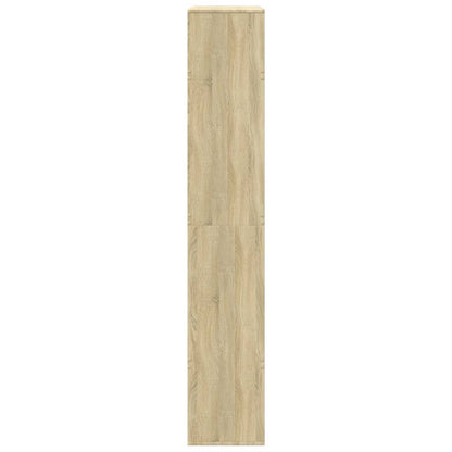 Knihovna Dub Sonoma 100 X 33 X 187,5 Cm Kompozitní Dřevo