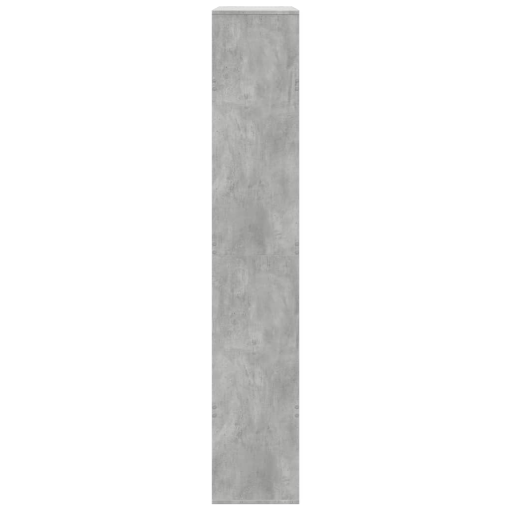 Knihovna Betonově Šedá 100 X 33 X 187,5 Cm Kompozitní Dřevo