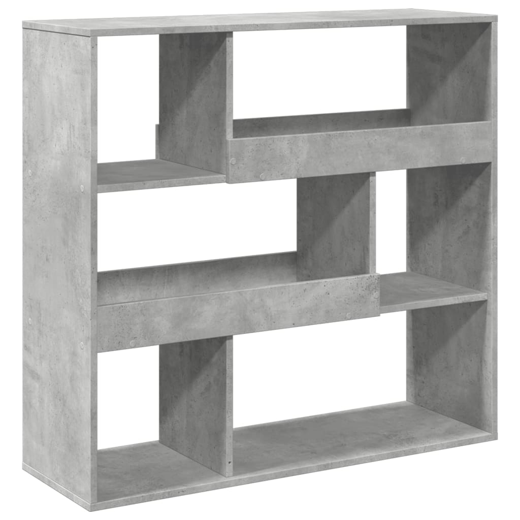 Dělicí Stěna Betonově Šedá 100 X 33 X 94,5 Cm Kompozitní Dřevo
