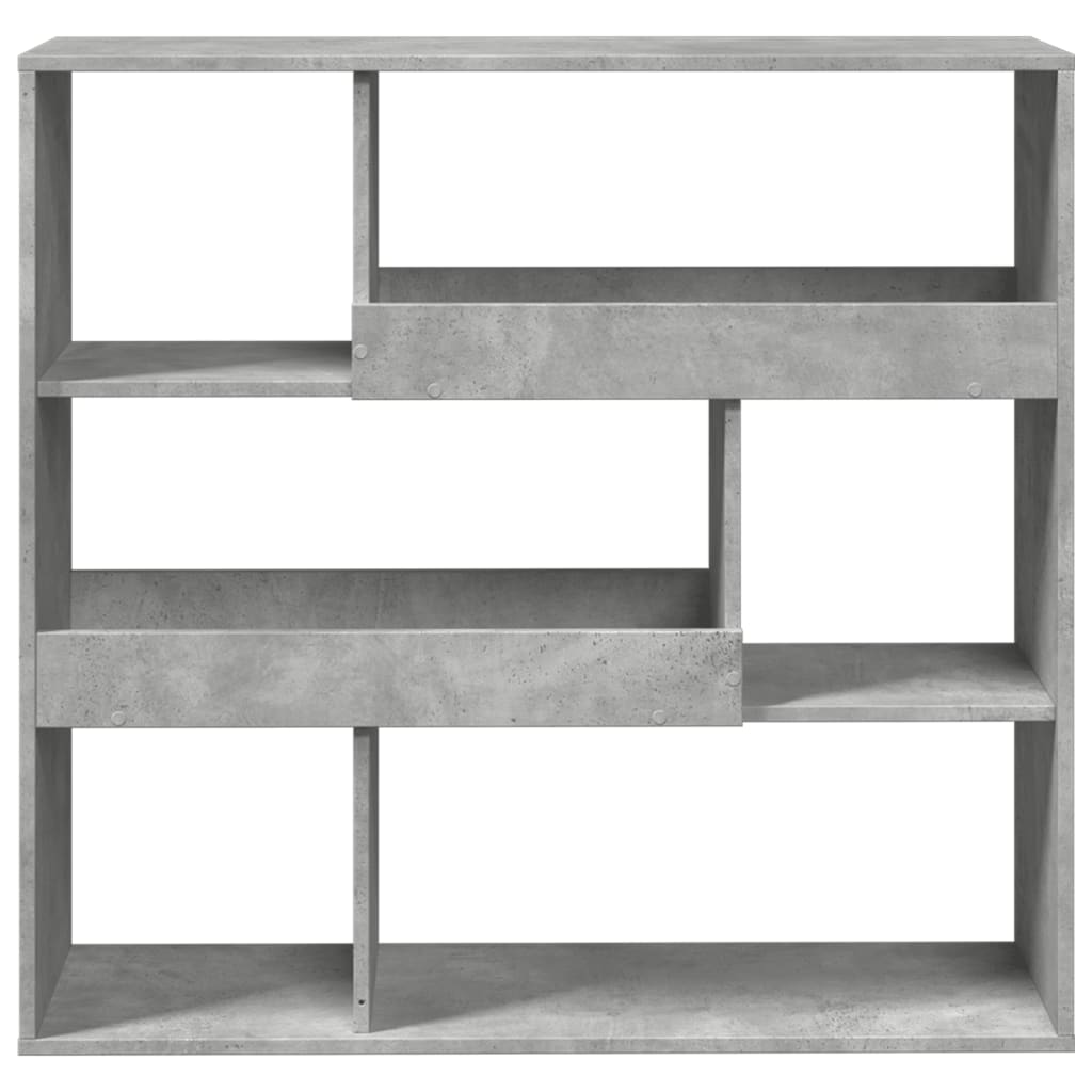 Dělicí Stěna Betonově Šedá 100 X 33 X 94,5 Cm Kompozitní Dřevo