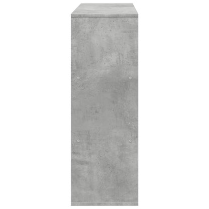 Dělicí Stěna Betonově Šedá 100 X 33 X 94,5 Cm Kompozitní Dřevo