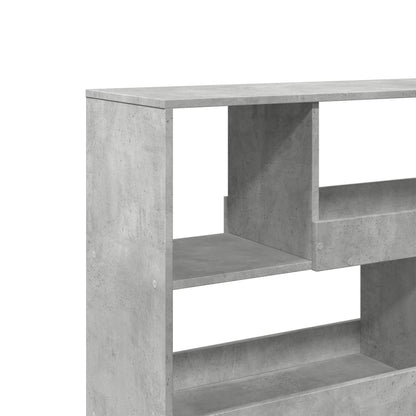 Dělicí Stěna Betonově Šedá 100 X 33 X 94,5 Cm Kompozitní Dřevo
