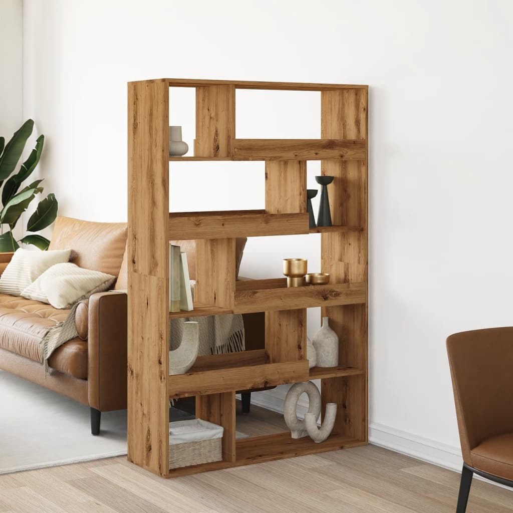 Dělicí Stěna Betonově Šedá 100 X 33 X 94,5 Cm Kompozitní Dřevo