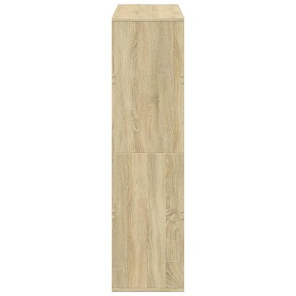 Dělicí Stěna Dub Sonoma 100 X 33 X 125,5 Cm Kompozitní Dřevo