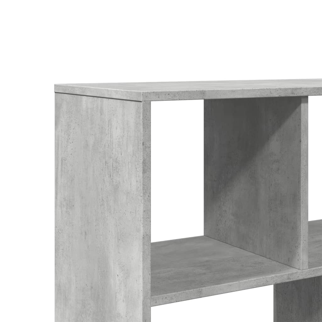 Dělicí Stěna Betonově Šedá 100 X 33 X 156,5 Cm Kompozitní Dřevo