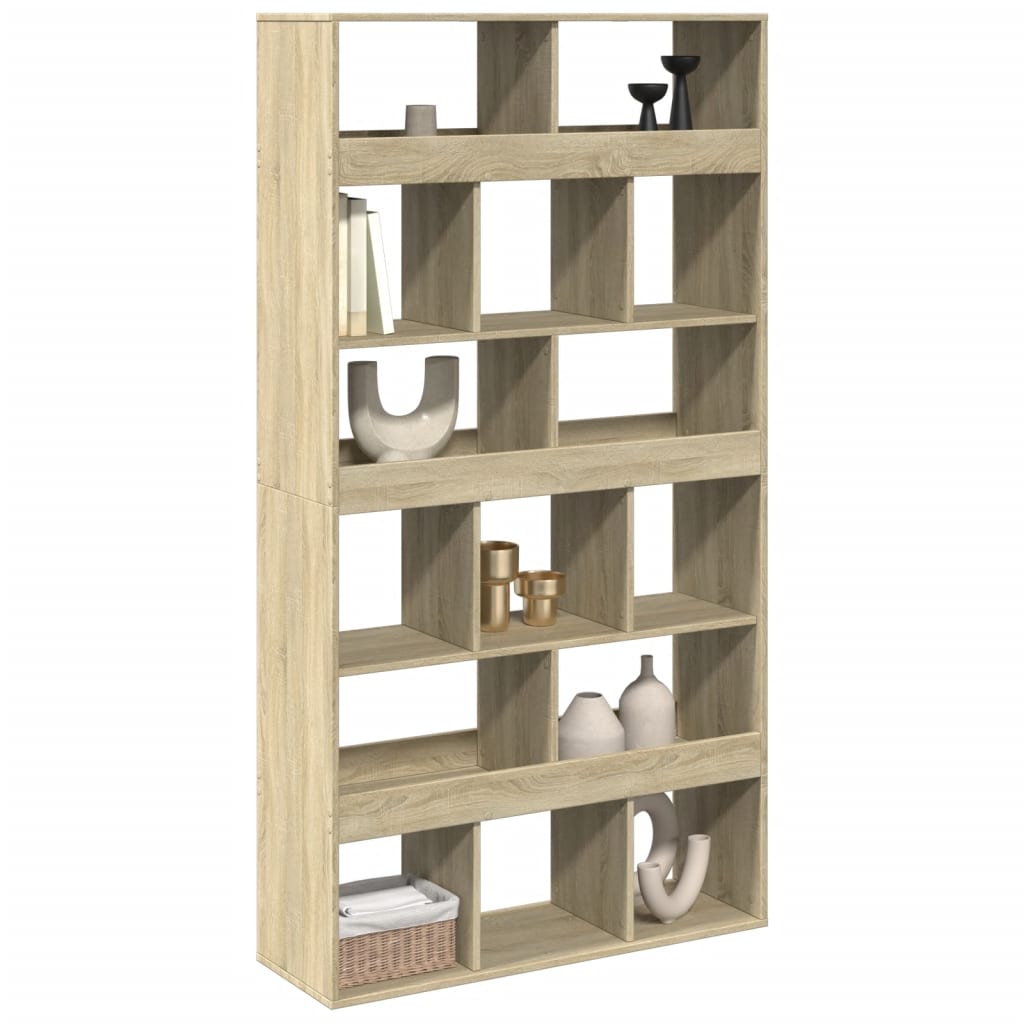 Dělicí Stěna Dub Sonoma 100 X 33 X 187,5 Cm Kompozitní Dřevo