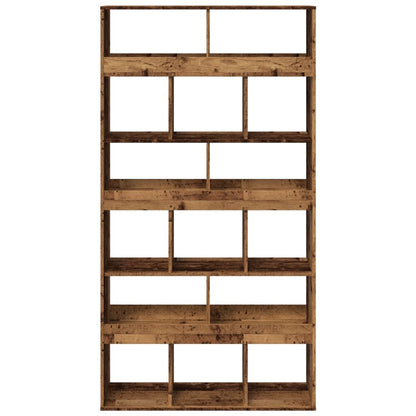Dělicí Stěna Old Wood 100 X 33 X 187,5 Cm Kompozitní Dřevo