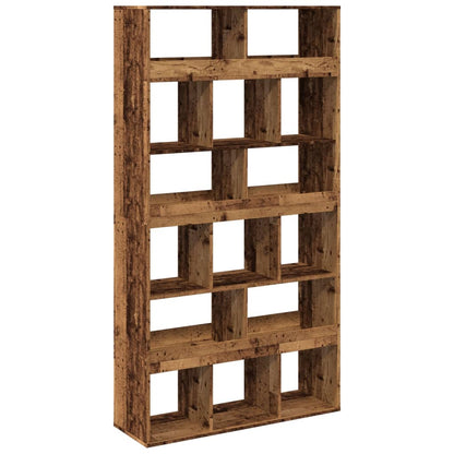 Dělicí Stěna Old Wood 100 X 33 X 187,5 Cm Kompozitní Dřevo