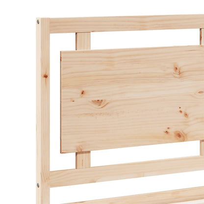 Prodloužený Rám Postele Bez Matrace 100 X 220 Cm Masivní Dřevo