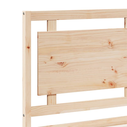 Prodloužený Rám Postele Bez Matrace 180 X 220 Cm Masivní Dřevo
