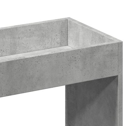 Skříň Highboard Betonově Šedá 63 X 33 X 180 Cm Kompozitní Dřevo
