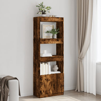 Skříň Highboard 63 X 33 X Kompozitní Dřevo Kouřový Dub