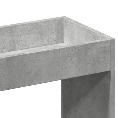 Skříň Highboard Betonově Šedá 92 X 33 X 180 Cm Kompozitní Dřevo