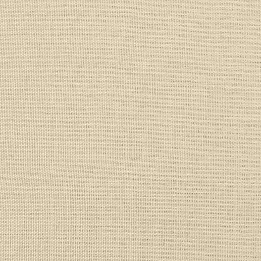 Křeslo Krémové 74 X 84 X 100 Cm Textil