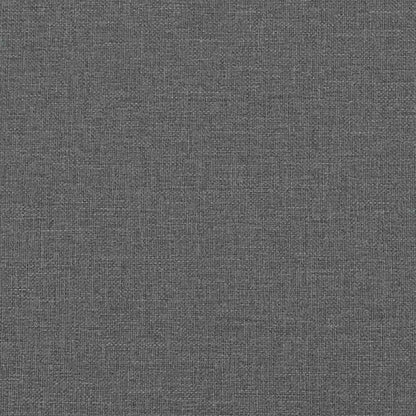 Polštář Na Čelo Postele Hanko Tmavě Šedý Textil