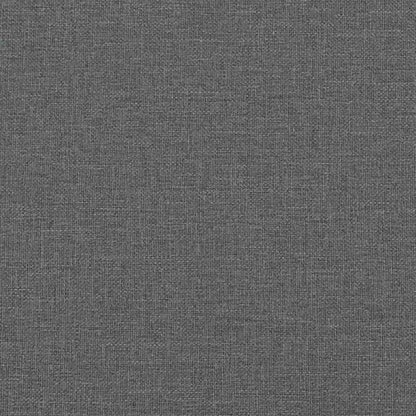 Polštář Na Čelo Postele Tmavě Šedý Textil