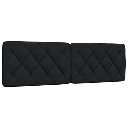 Polštář Na Čelo Postele Tmavě Šedý Textil