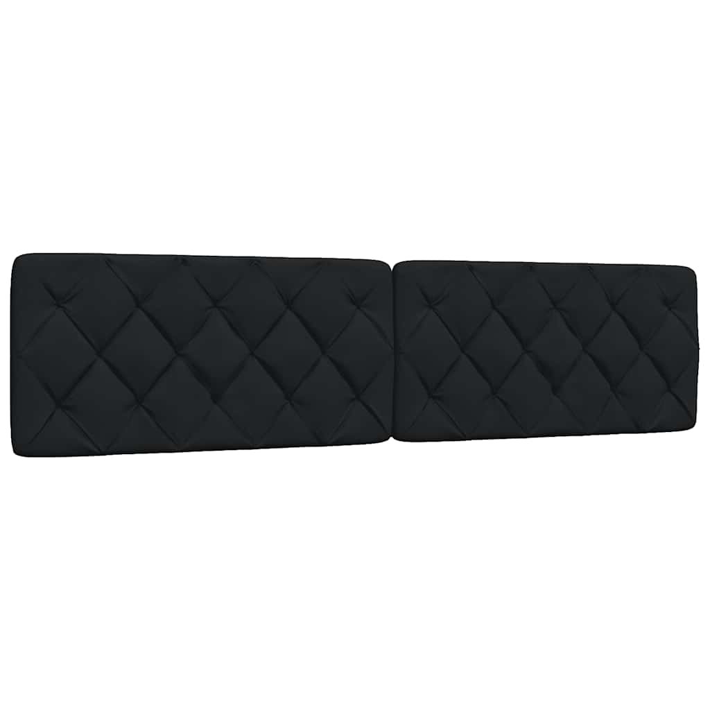 Polštář Na Čelo Postele Tmavě Šedý Textil