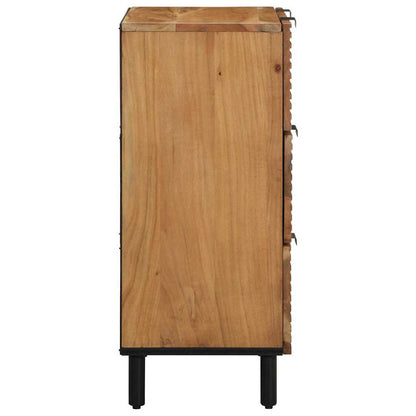 Sestava Komody 3 Ks 180 X 33 X 75 Cm Masivní Akátové Dřevo