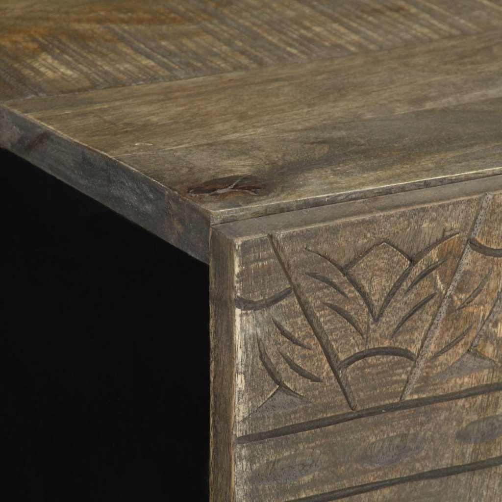 3Dílná Koupelnová Sestava Masivní Mangovníkové Dřevo