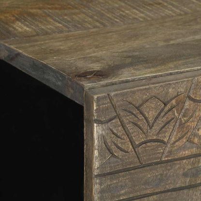 4Dílná Koupelnová Sestava Masivní Mangovníkové Dřevo