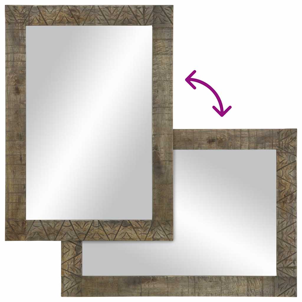 4Dílná Koupelnová Sestava Masivní Mangovníkové Dřevo