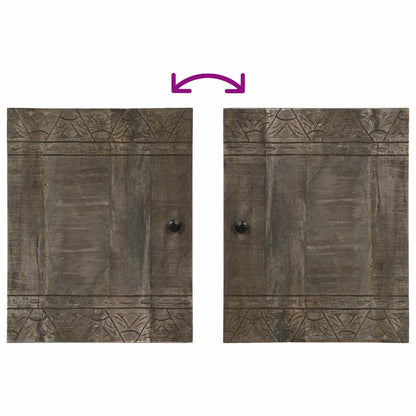 5Dílná Koupelnová Sestava Masivní Mangovníkové Dřevo