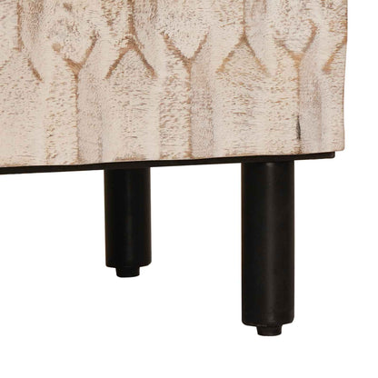 Servírovací Skříň 3 Ks 60 X 33 X 75 Cm Masivní Mangové Dřevo