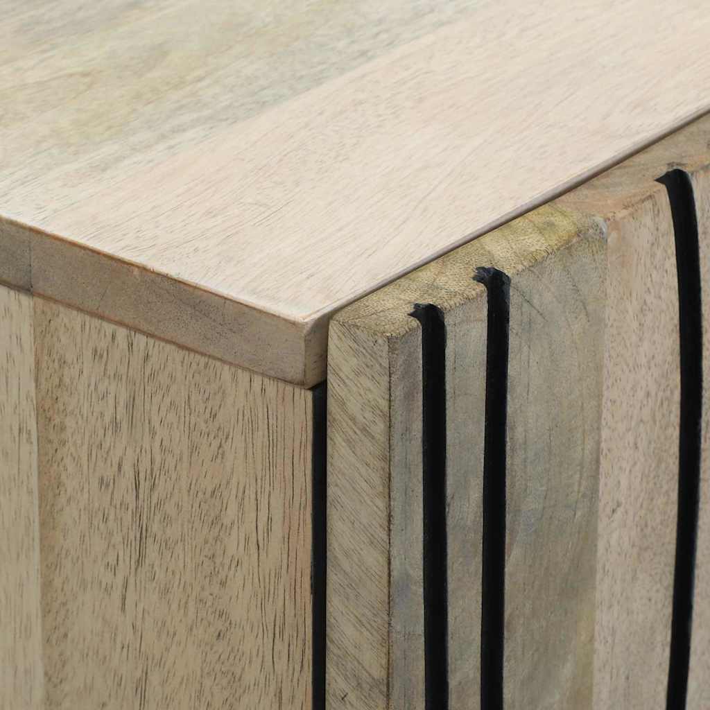 Sestava Komody 3 Ks 180 X 33 X 75 Cm Masivní Mangové Dřevo