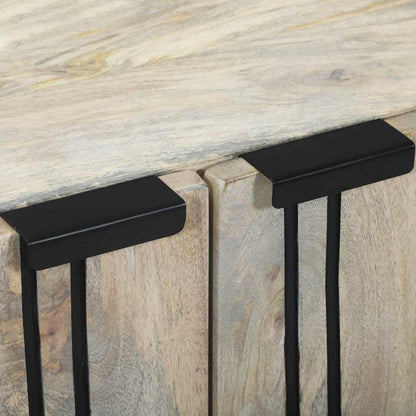Sestava Komody 3 Ks 180 X 33 X 75 Cm Masivní Mangové Dřevo