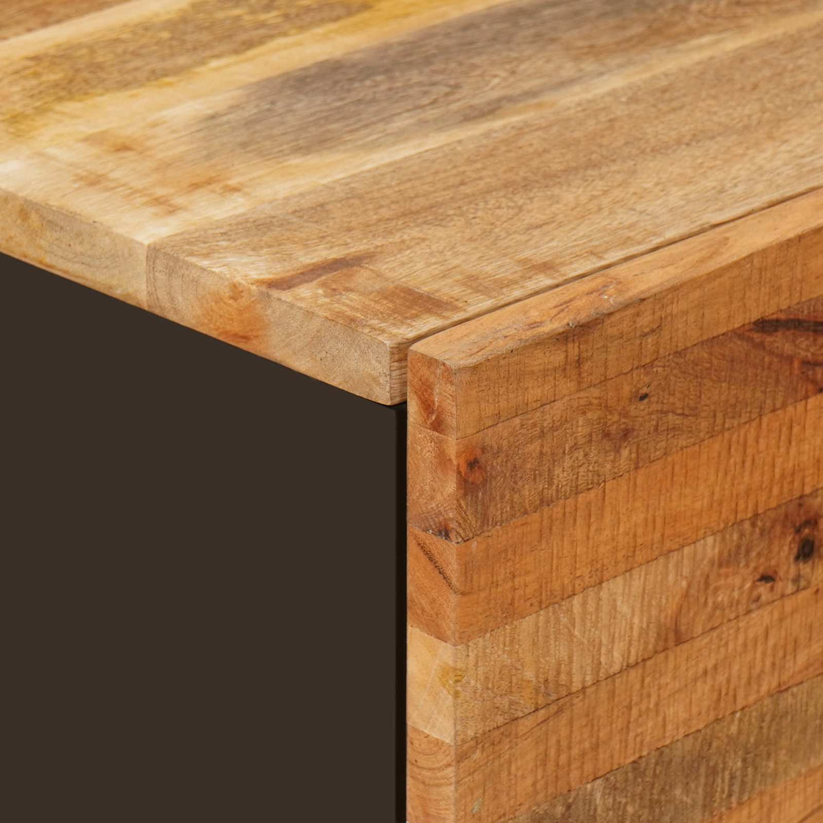 Servírovací Skříň 3 Ks 60 X 33 X 75 Cm Masivní Mangové Dřevo