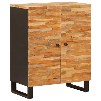 Servírovací Skříň 3 Ks 60 X 33 X 75 Cm Masivní Mangové Dřevo